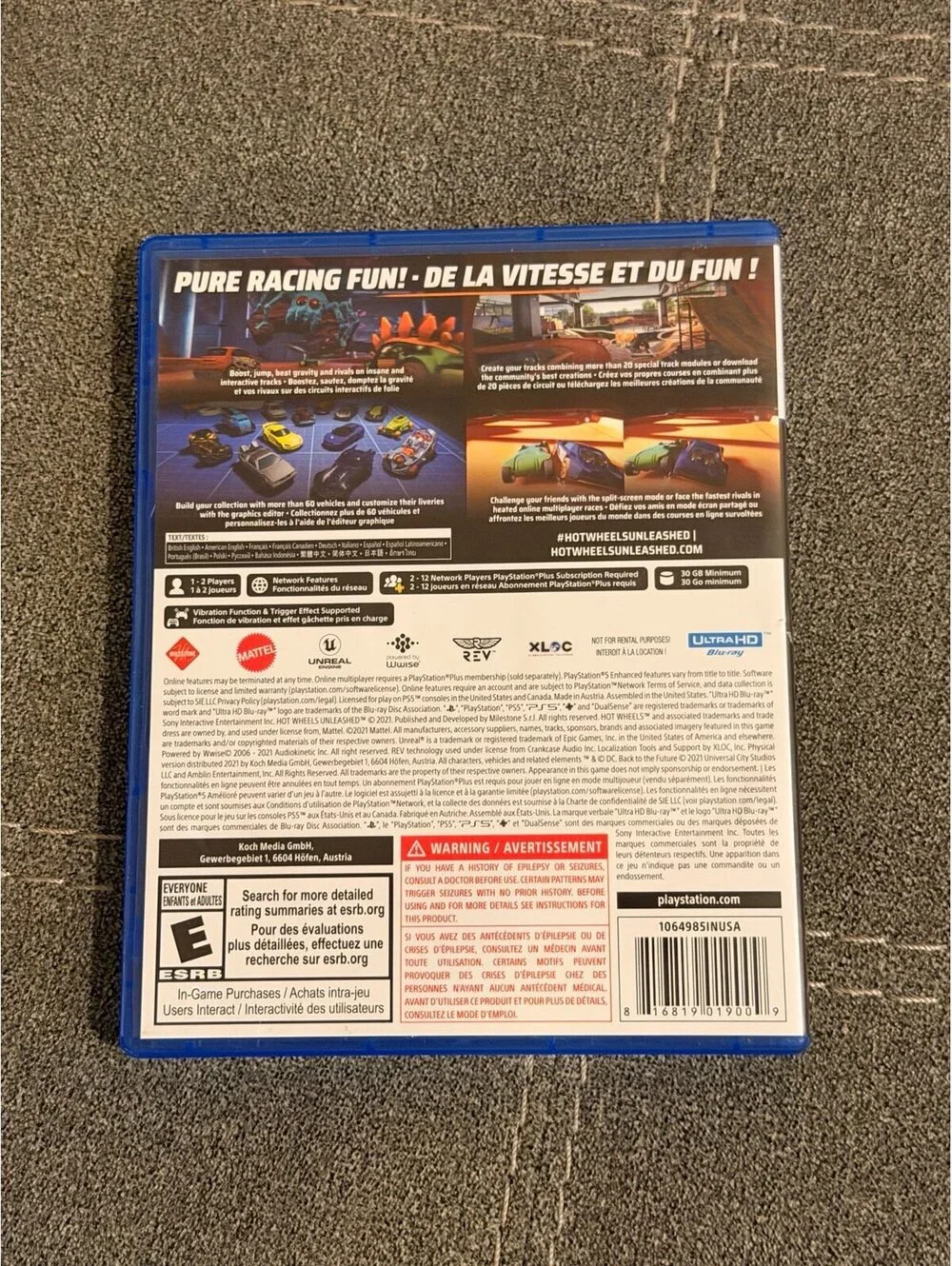 Hot Wheels Unleashed for PlayStation 5